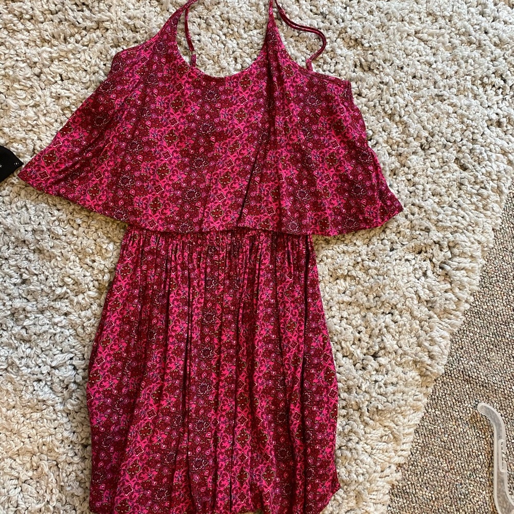 Short pink summer dress 💕